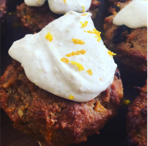 Carrot muffins 1